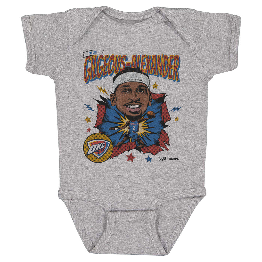 Shai Gilgeous-Alexander Kids Baby Onesie | 500 LEVEL