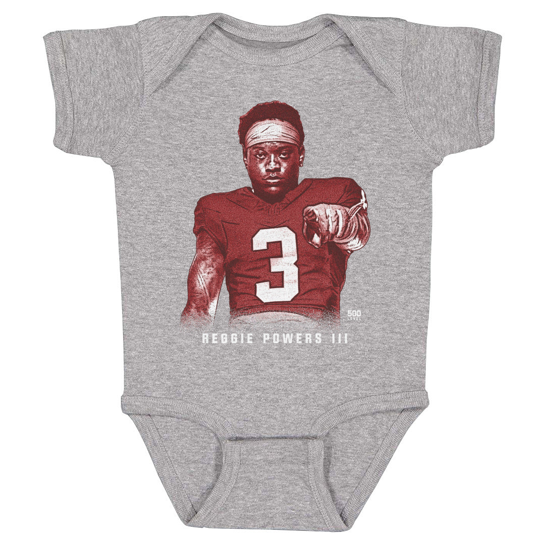 Reggie Powers III Kids Baby Onesie | 500 LEVEL