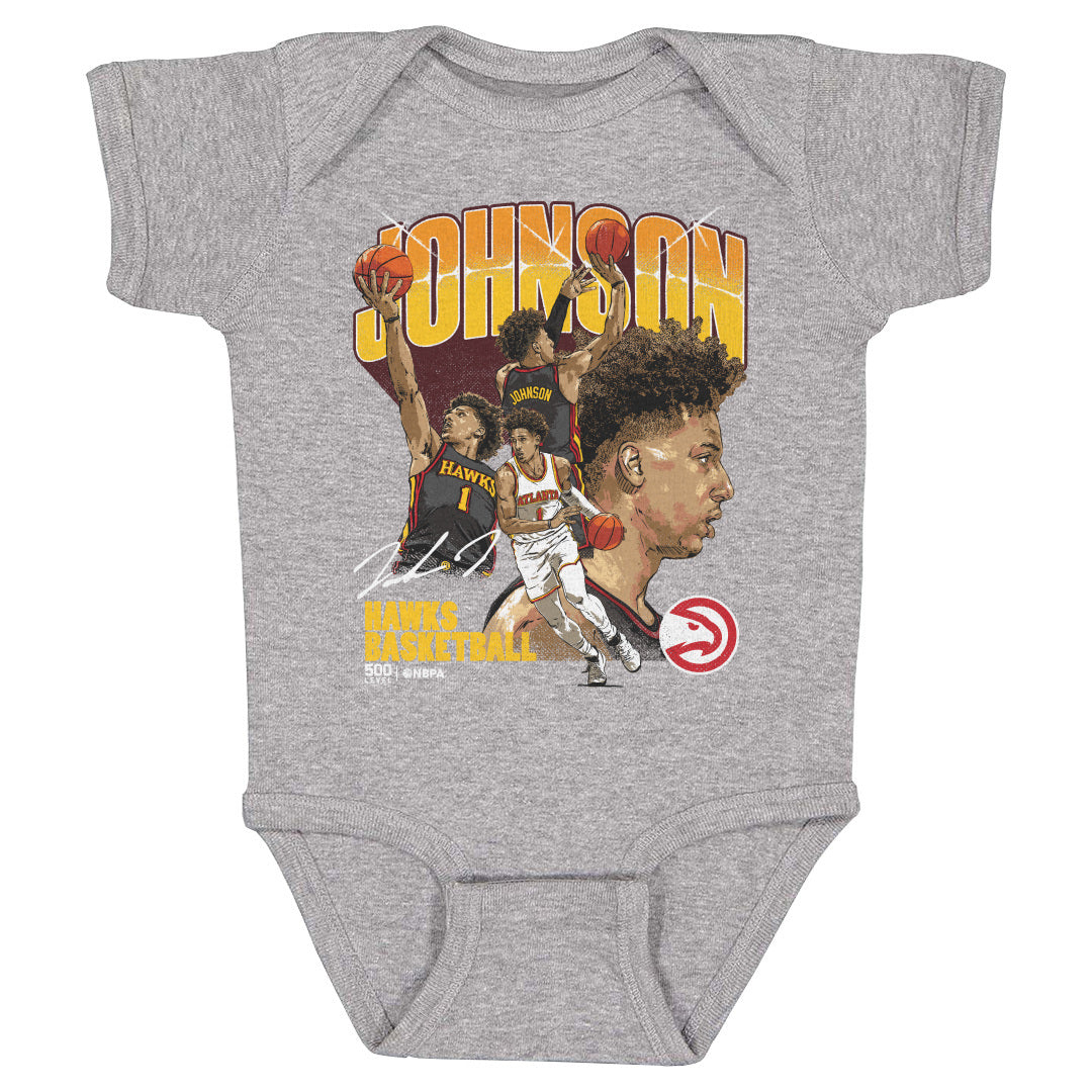 Jalen Johnson Kids Baby Onesie | 500 LEVEL