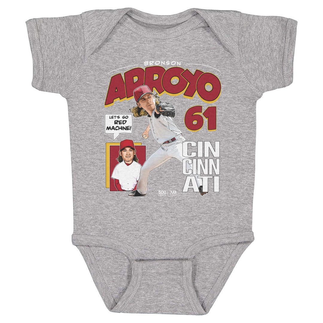 Bronson Arroyo Kids Baby Onesie | 500 LEVEL
