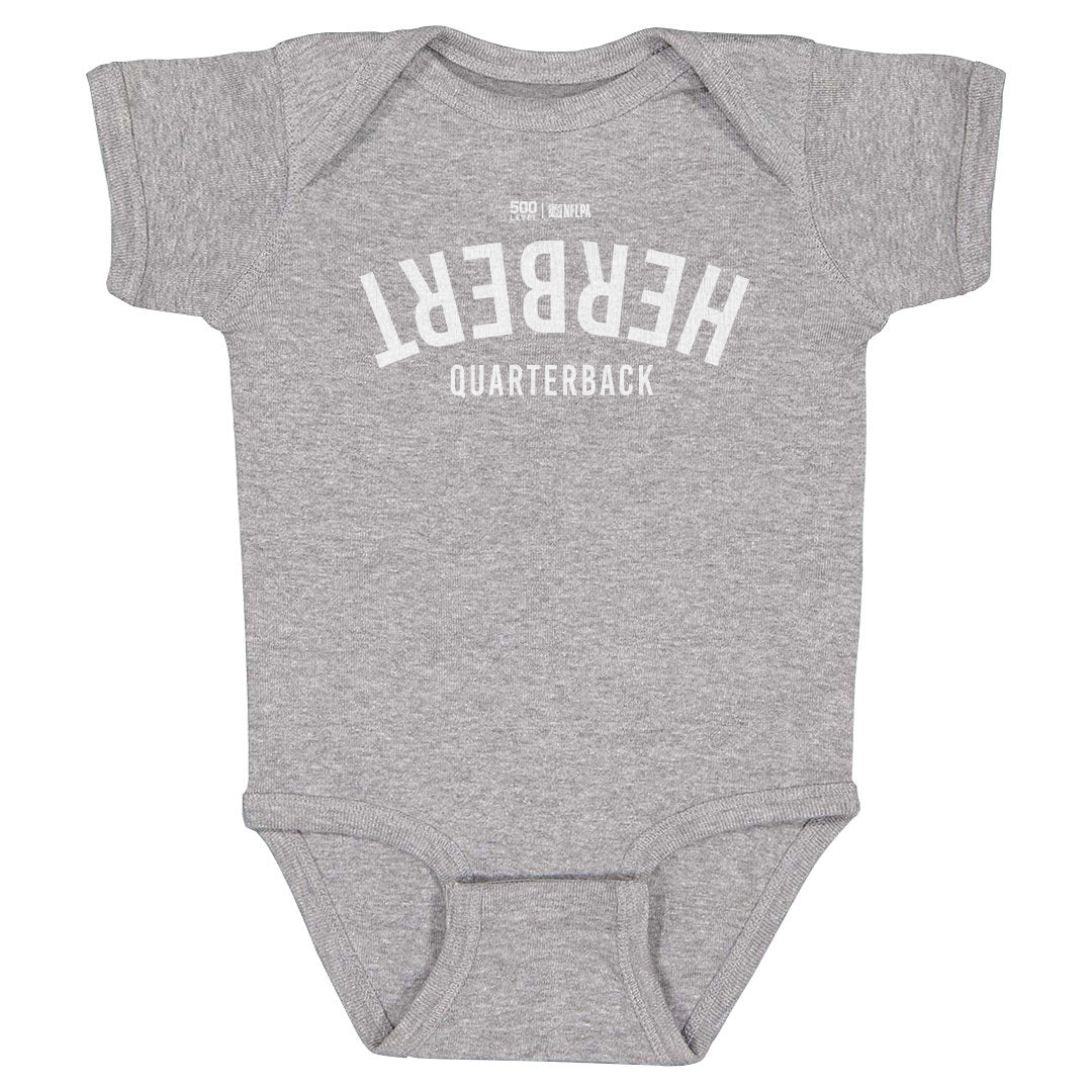 Justin Herbert Kids Baby Onesie | 500 LEVEL