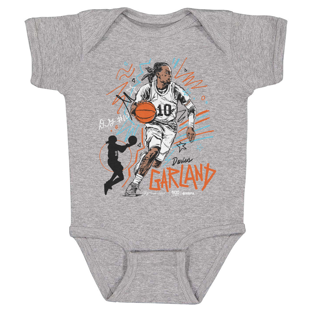 Darius Garland Kids Baby Onesie | 500 LEVEL