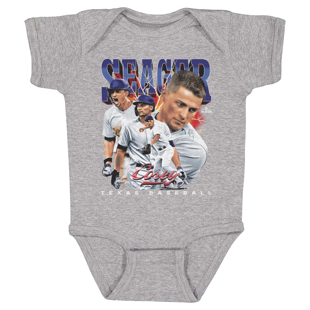 Corey Seager Kids Baby Onesie | 500 LEVEL