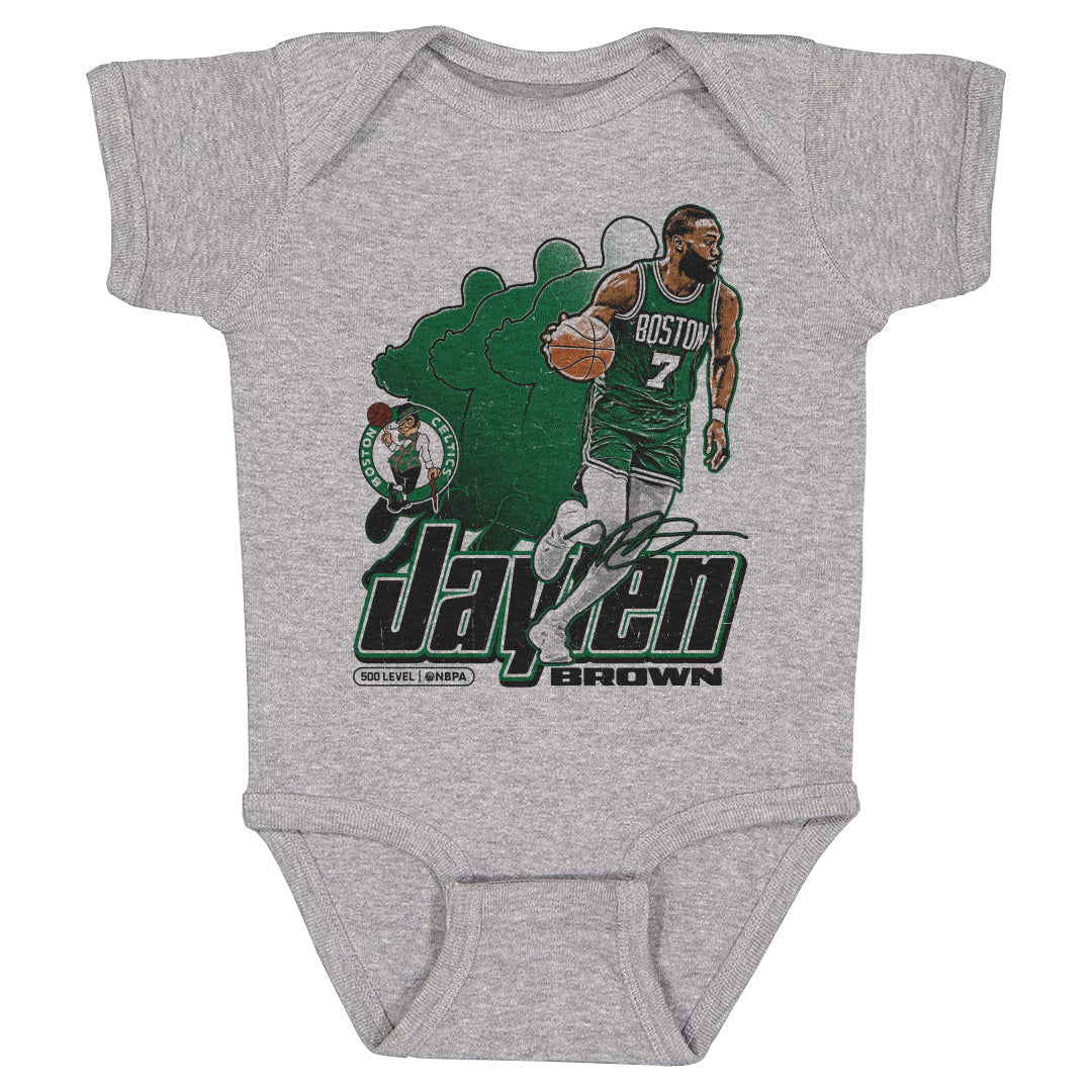 Jaylen Brown Kids Baby Onesie | 500 LEVEL
