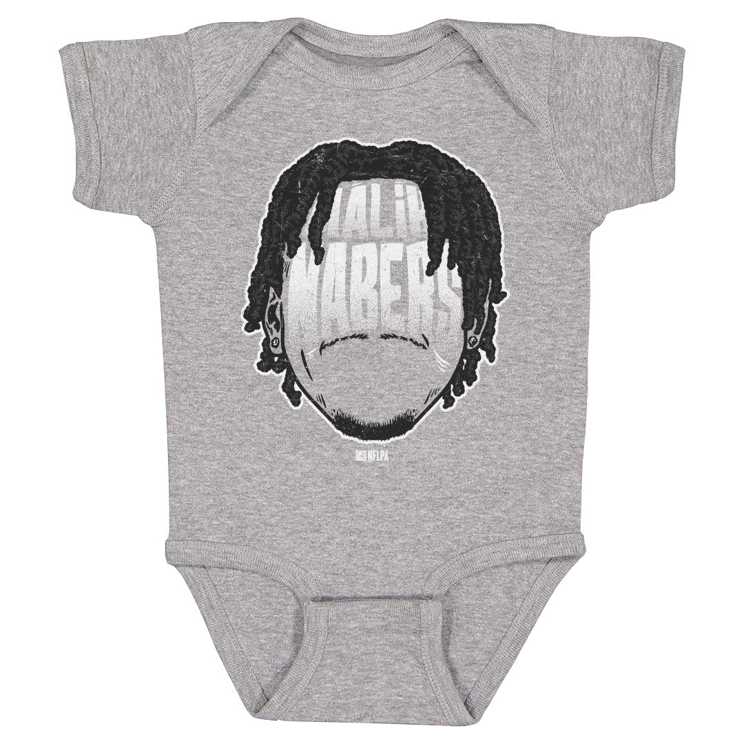 Malik Nabers Kids Baby Onesie | 500 LEVEL