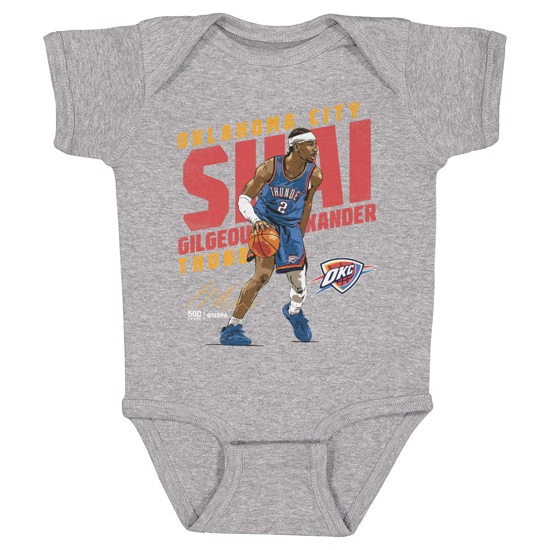 Shai Gilgeous-Alexander Kids Baby Onesie | 500 LEVEL