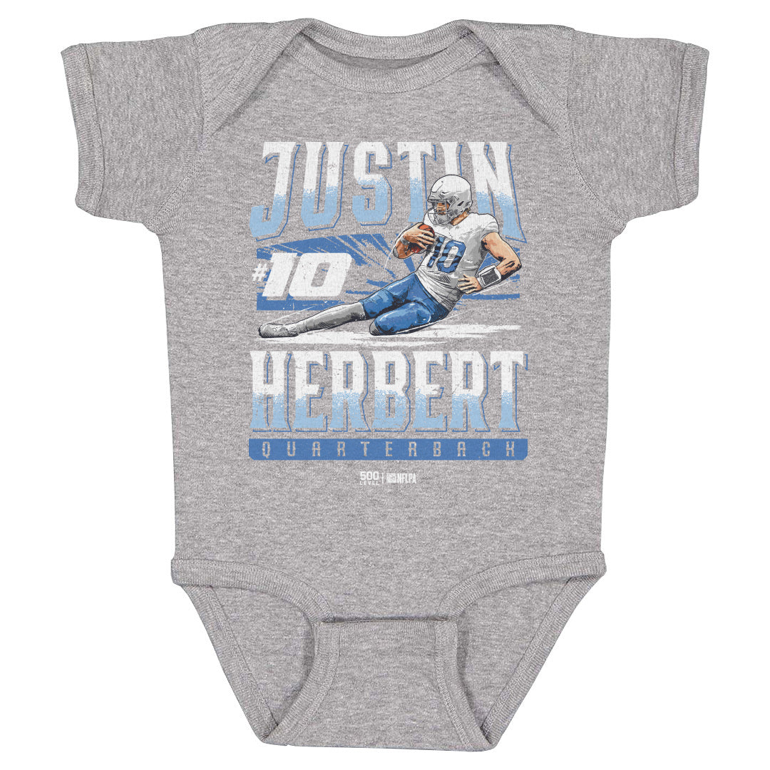 Justin Herbert Kids Baby Onesie | 500 LEVEL