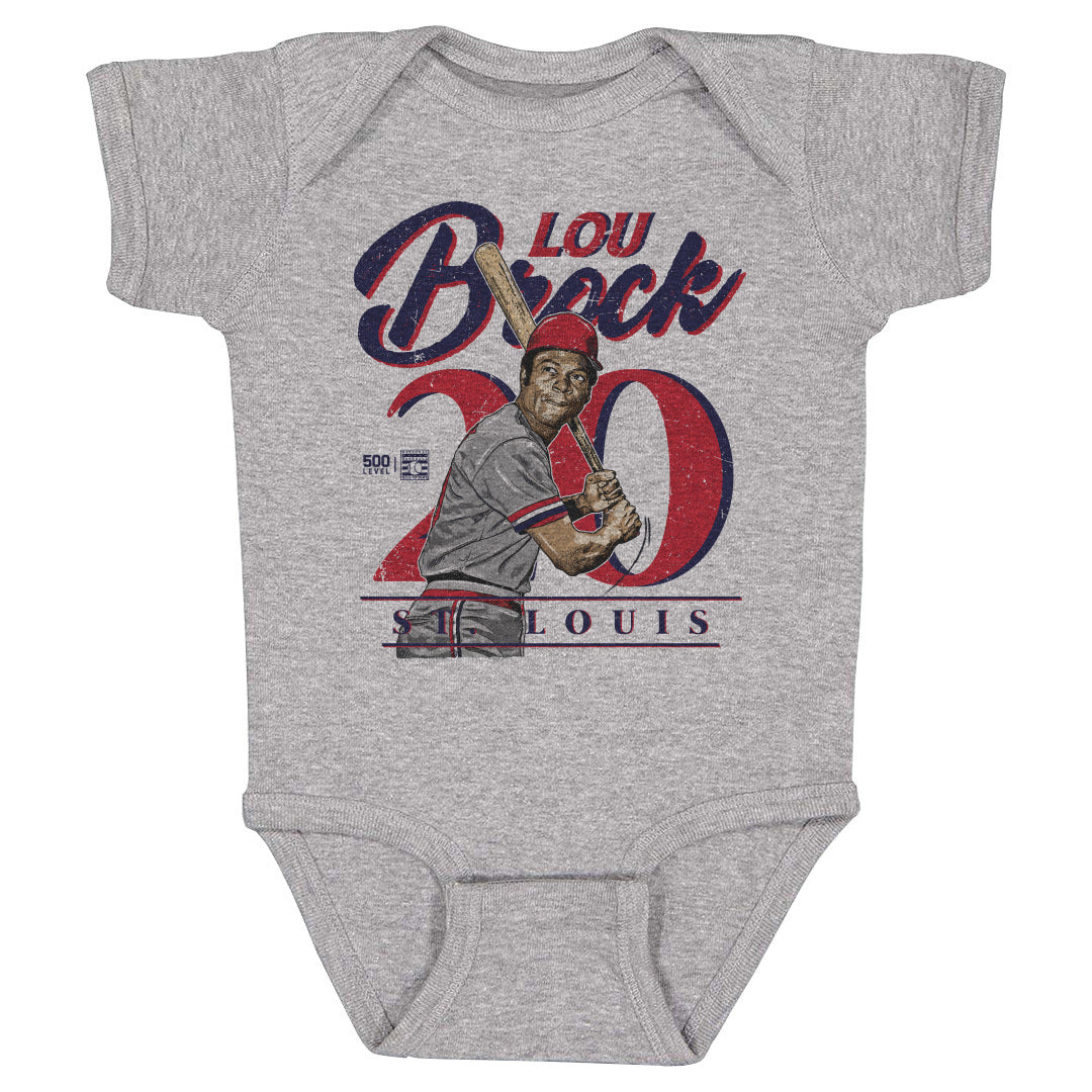 Lou Brock Kids Baby Onesie | 500 LEVEL