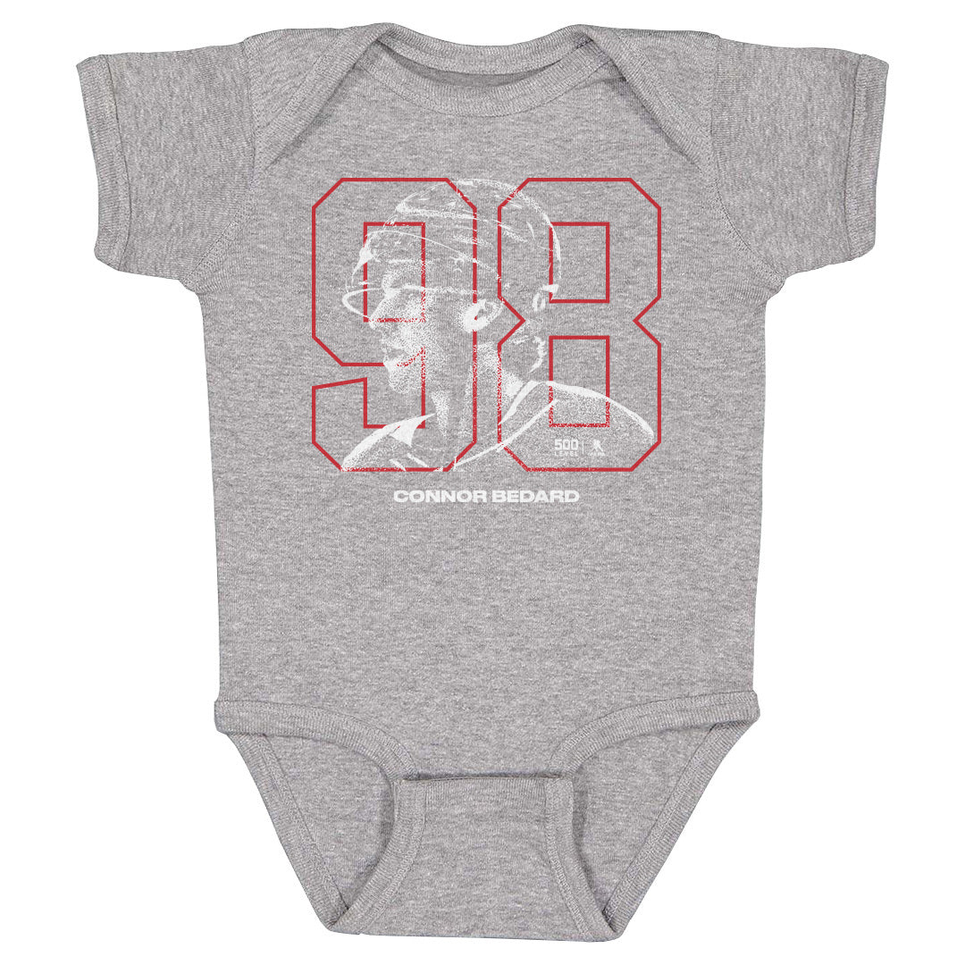 Connor Bedard Kids Baby Onesie | 500 LEVEL