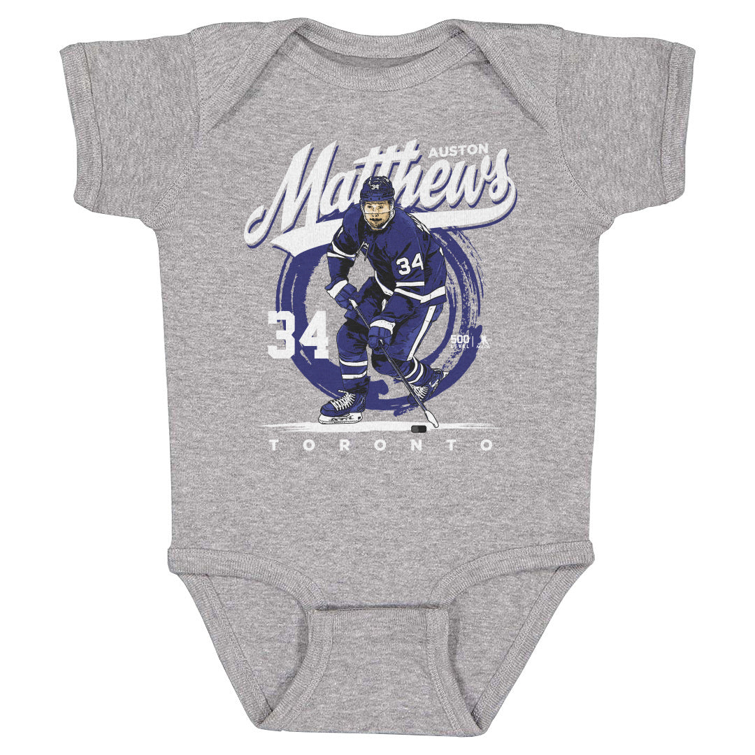 Auston Matthews Kids Baby Onesie | 500 LEVEL