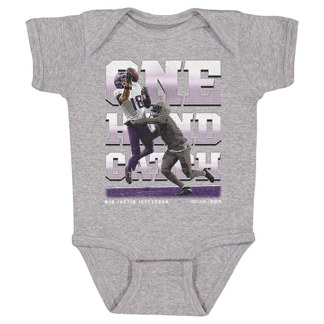 Justin Jefferson Kids Baby Onesie | 500 LEVEL