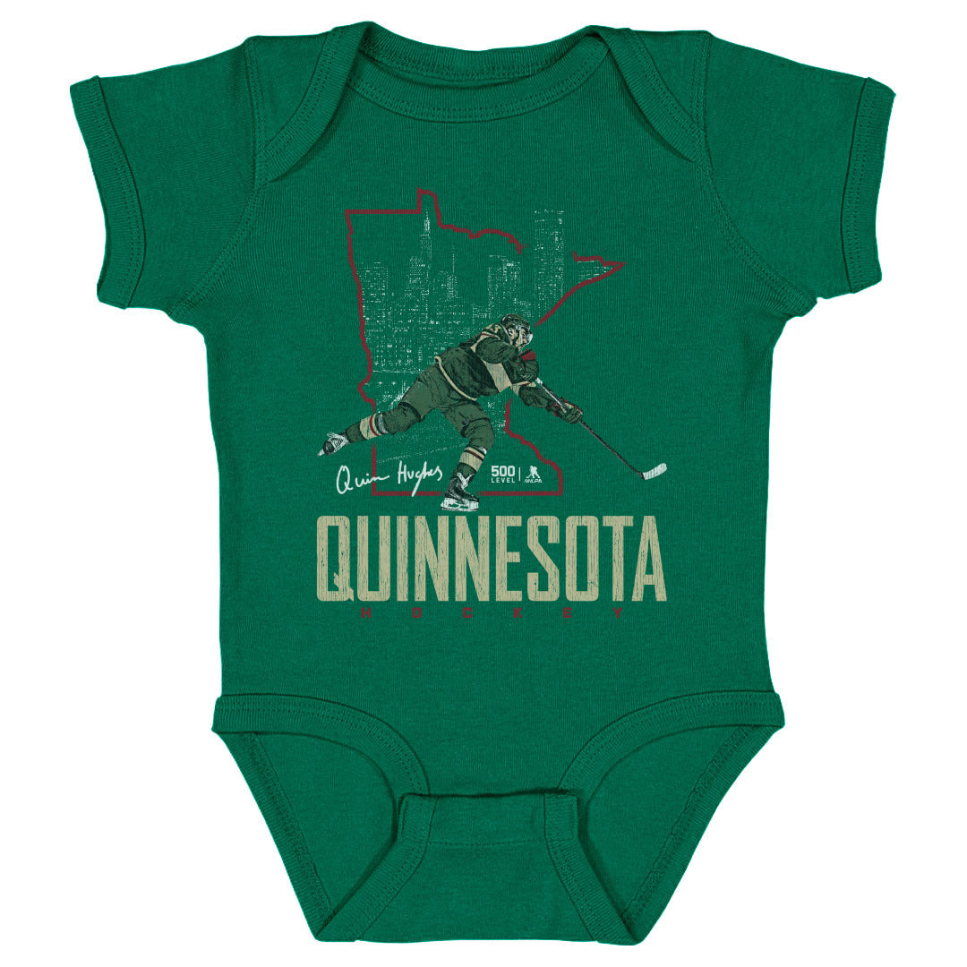 Quinn Hughes Kids Baby Onesie | 500 LEVEL