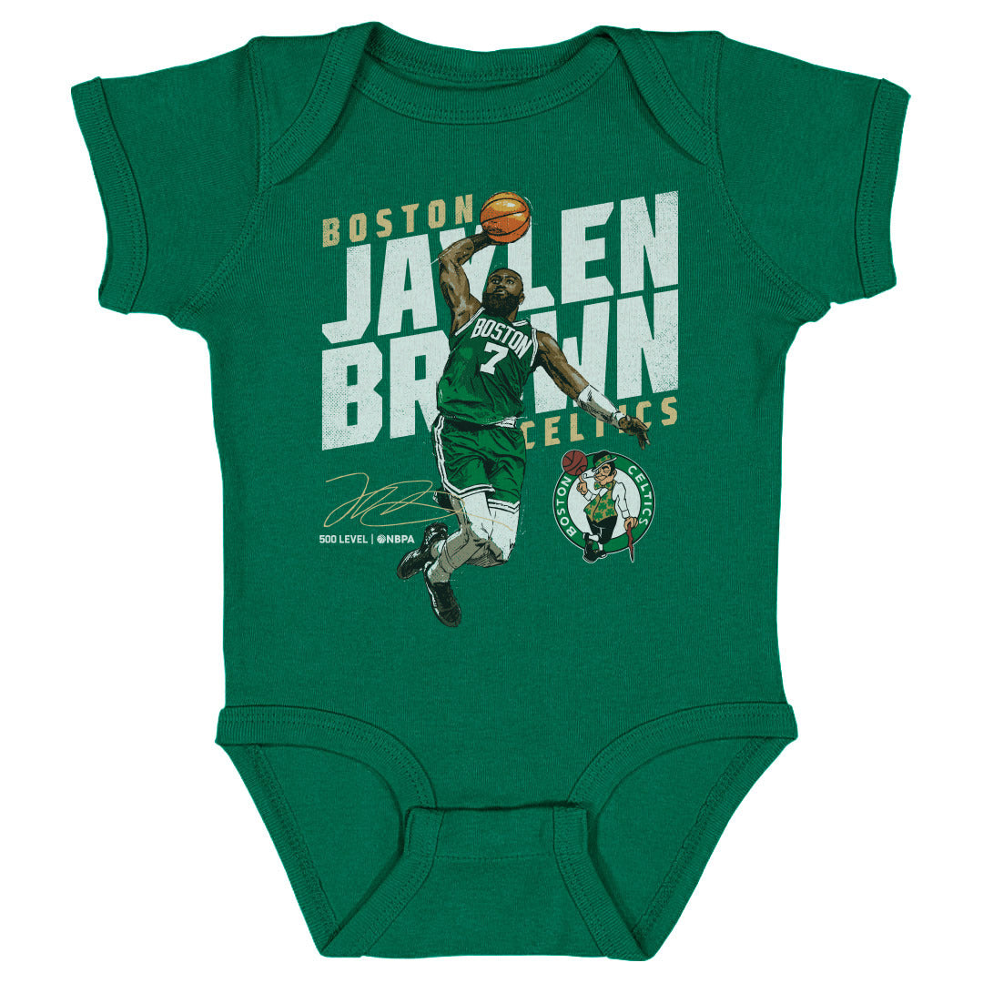 Jaylen Brown Kids Baby Onesie | 500 LEVEL