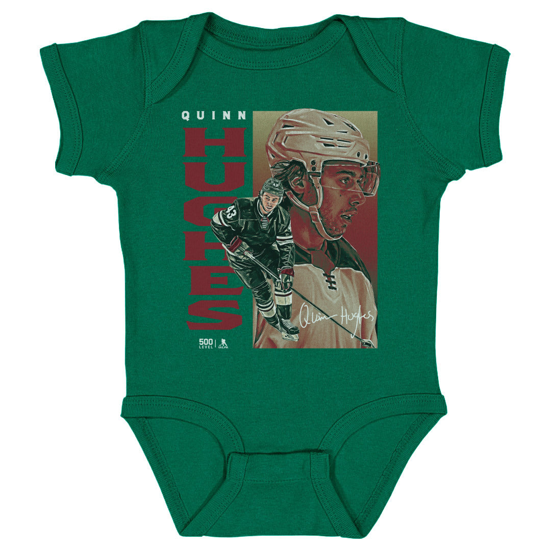 Quinn Hughes Kids Baby Onesie | 500 LEVEL