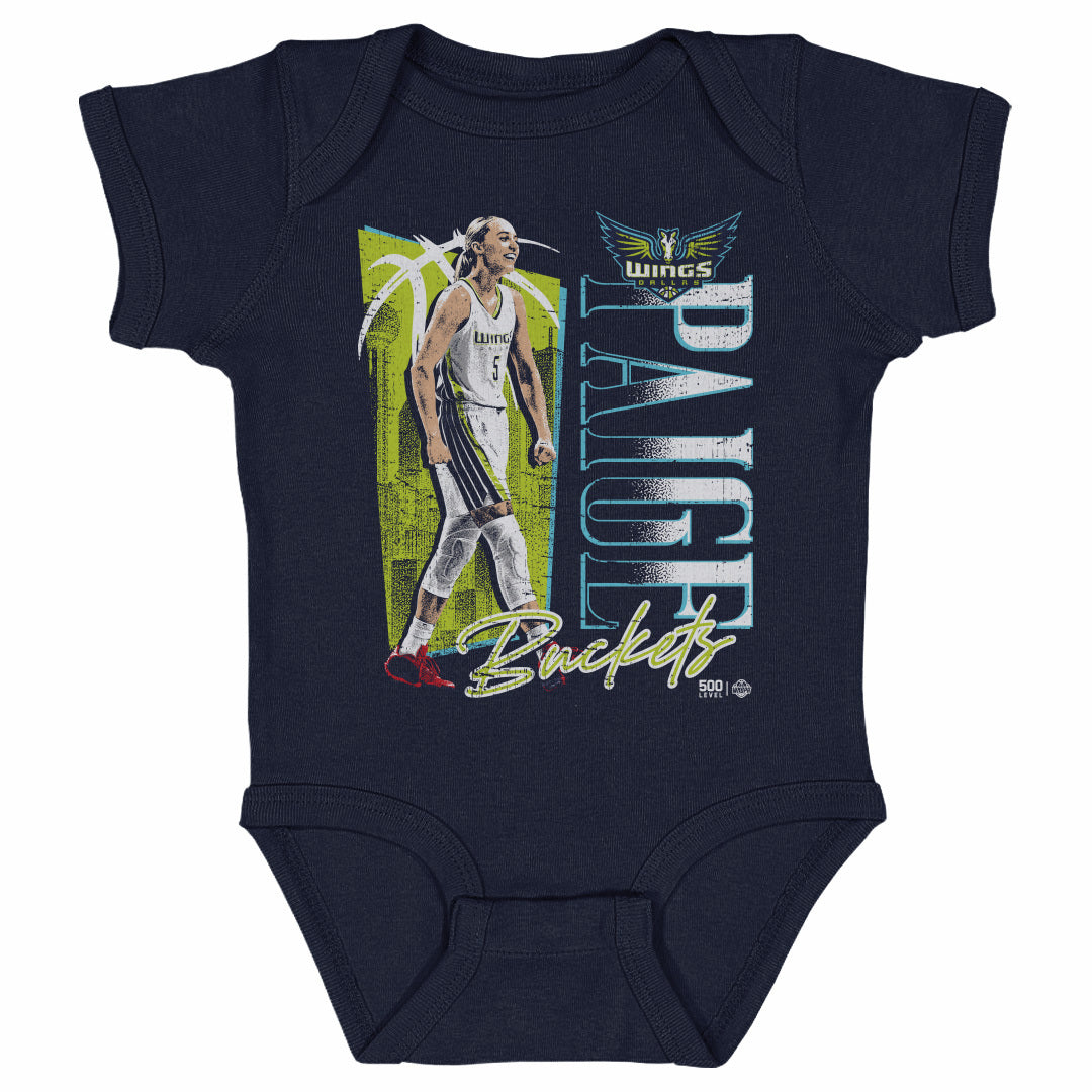 Paige Bueckers Kids Baby Onesie | 500 LEVEL