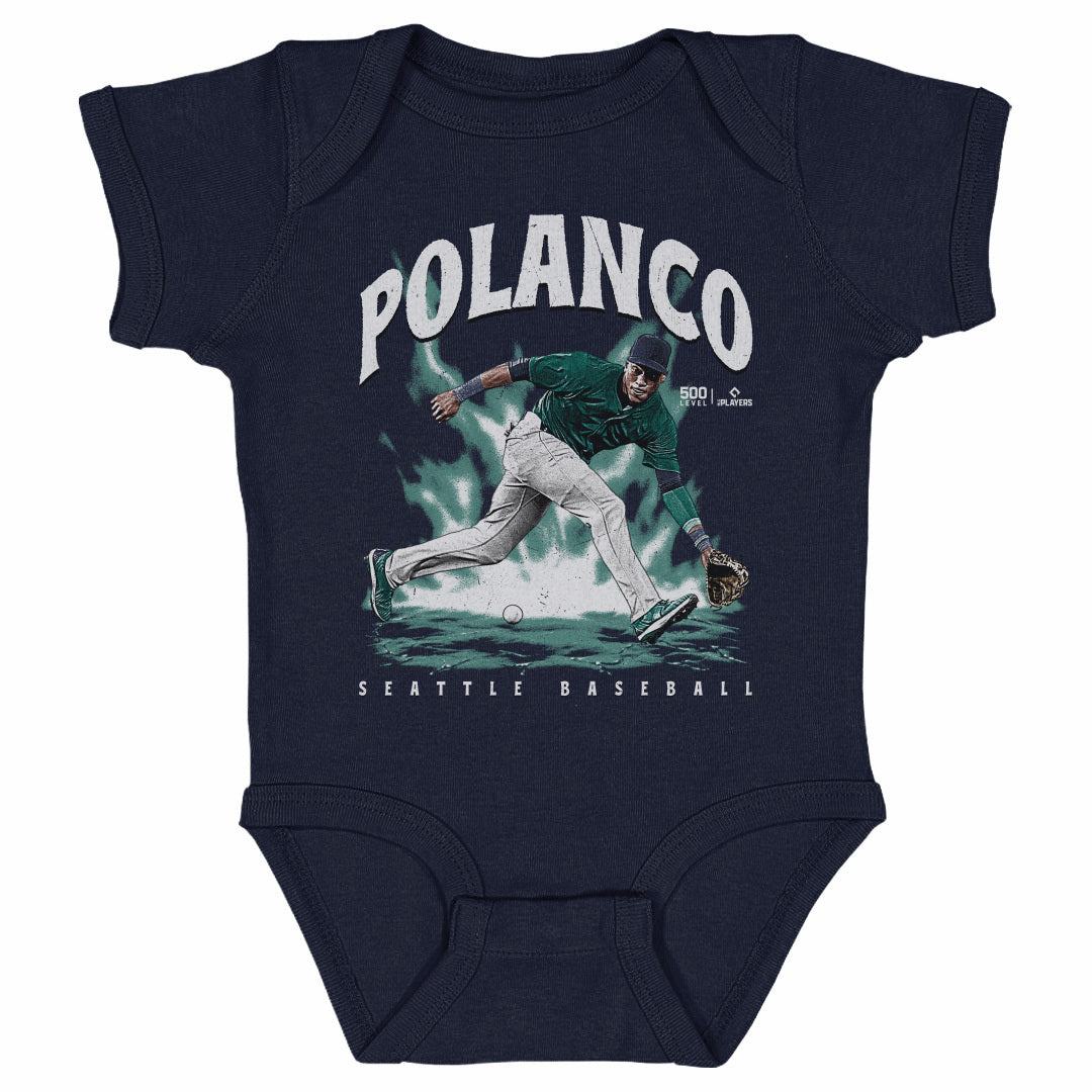 Jorge Polanco Kids Baby Onesie | 500 LEVEL