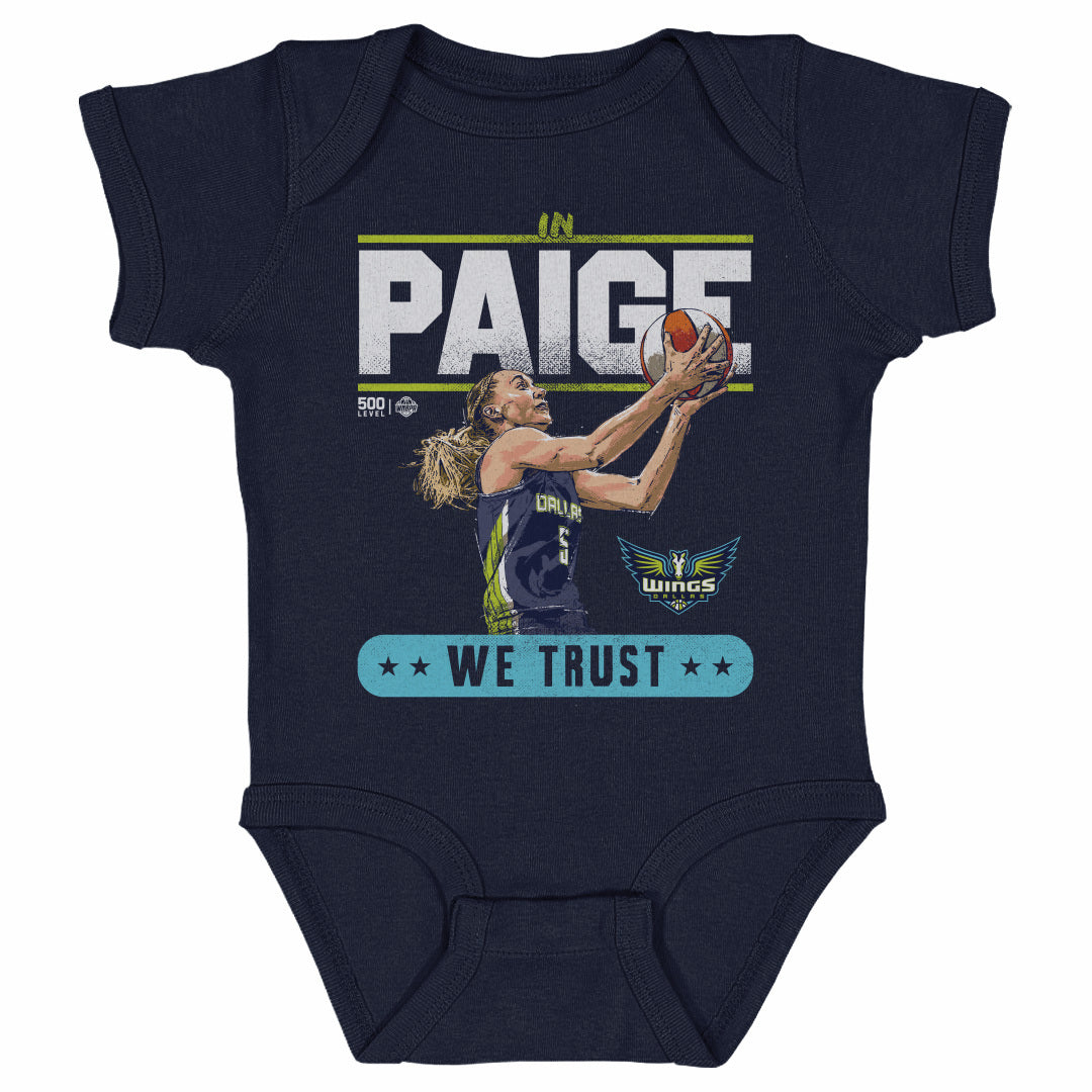Paige Bueckers Kids Baby Onesie | 500 LEVEL