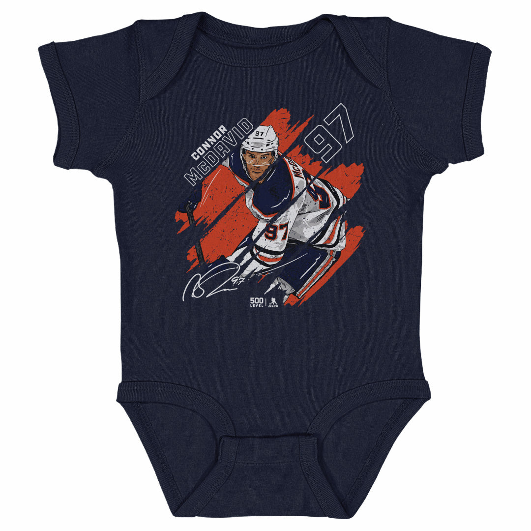 Connor McDavid Kids Baby Onesie | 500 LEVEL