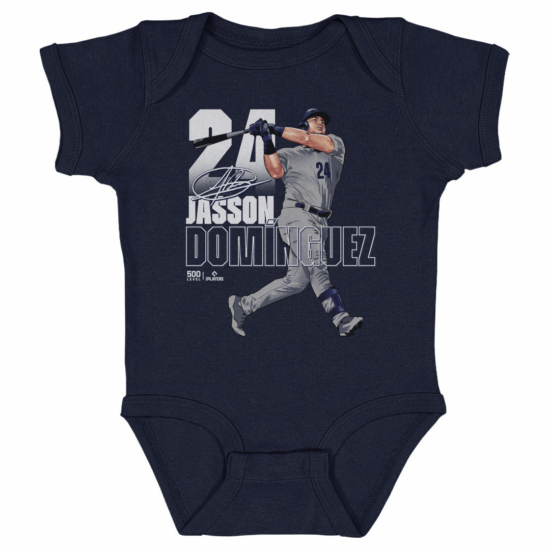 Jasson Dominguez Kids Baby Onesie | 500 LEVEL