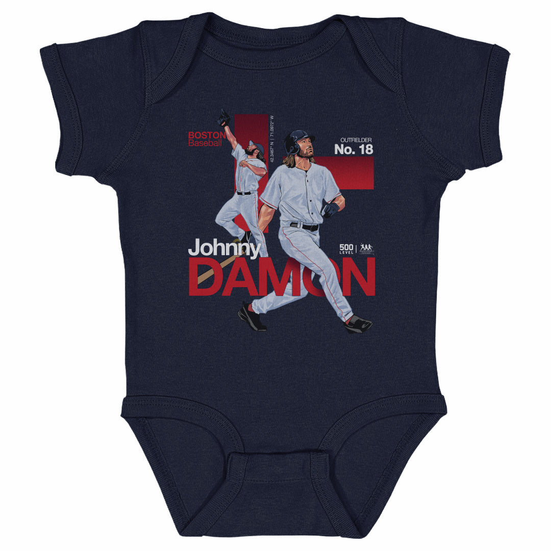 Johnny Damon Kids Baby Onesie | 500 LEVEL