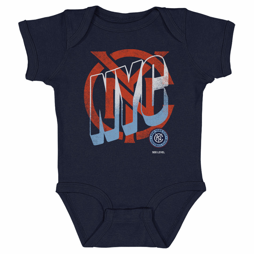 New York City FC Kids Baby Onesie | 500 LEVEL