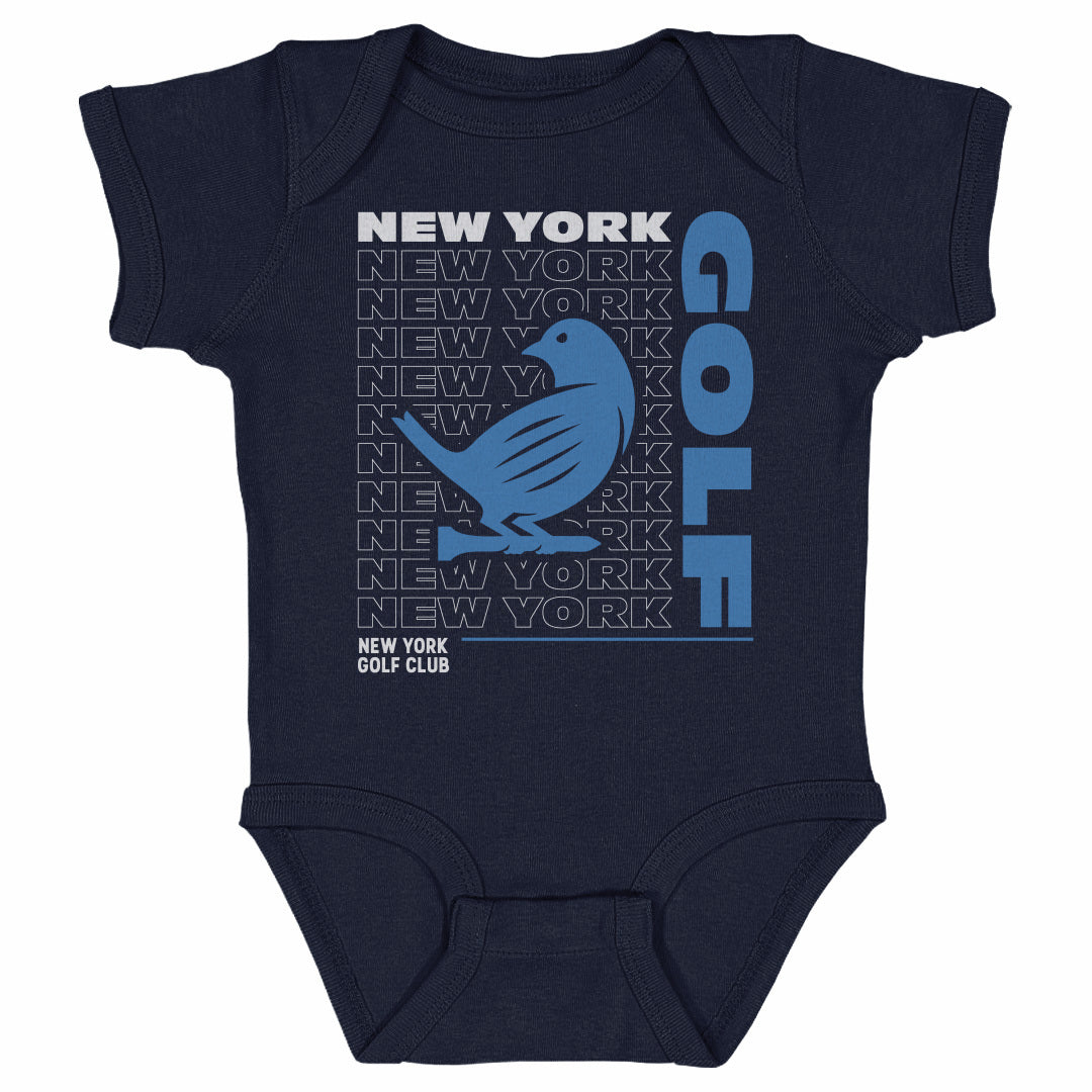 New York Golf Club Kids Baby Onesie | 500 LEVEL