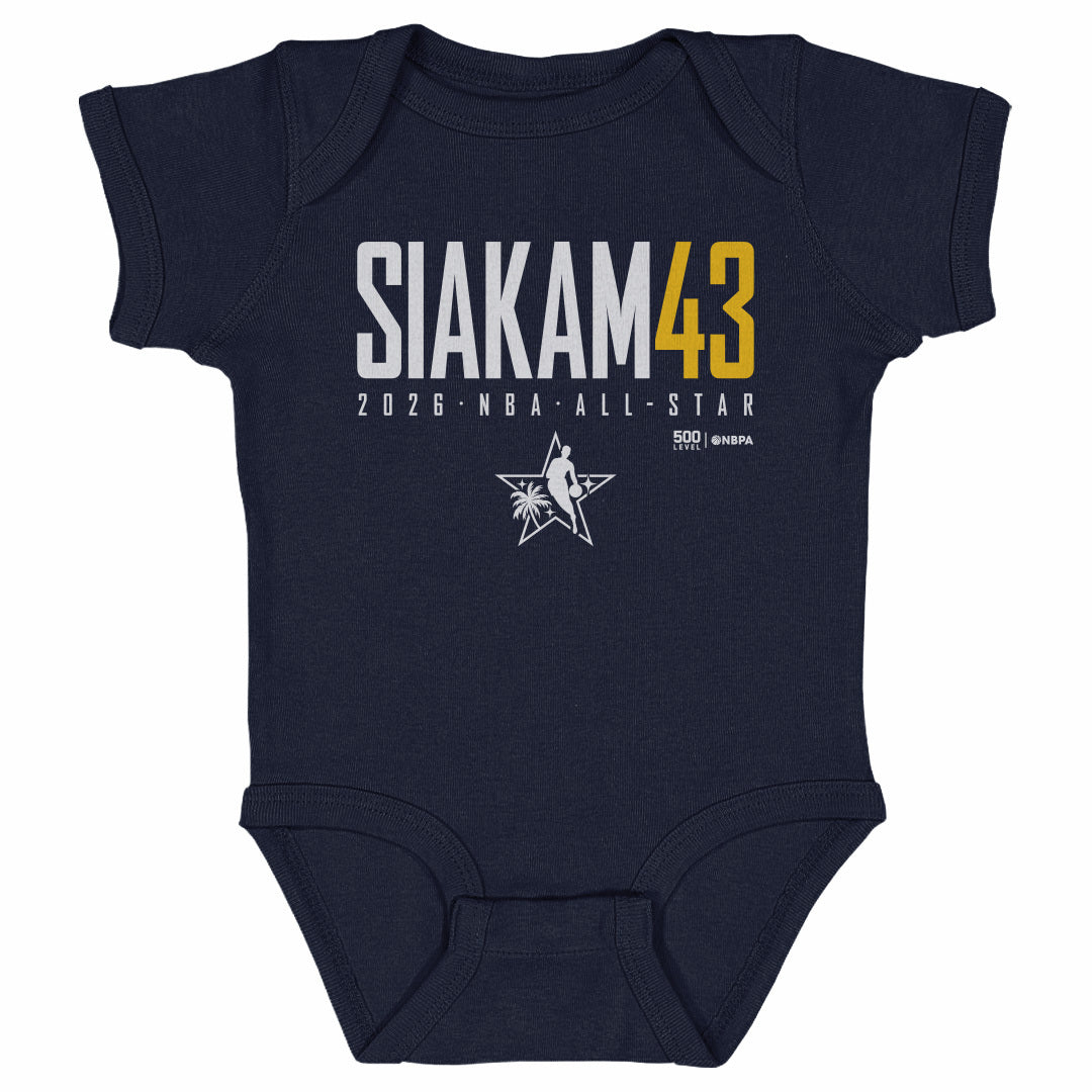 Pascal Siakam Kids Baby Onesie | 500 LEVEL