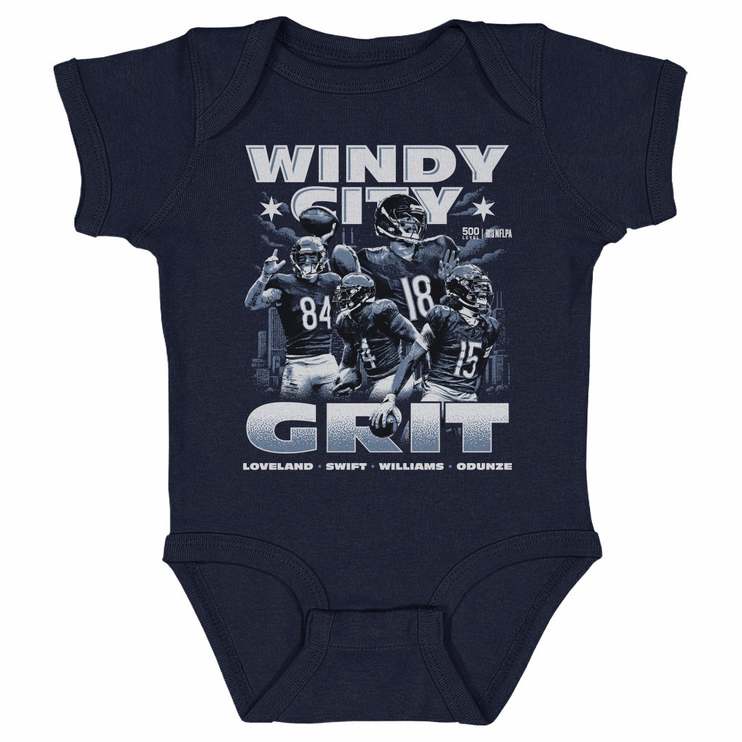 Caleb Williams Kids Baby Onesie | 500 LEVEL