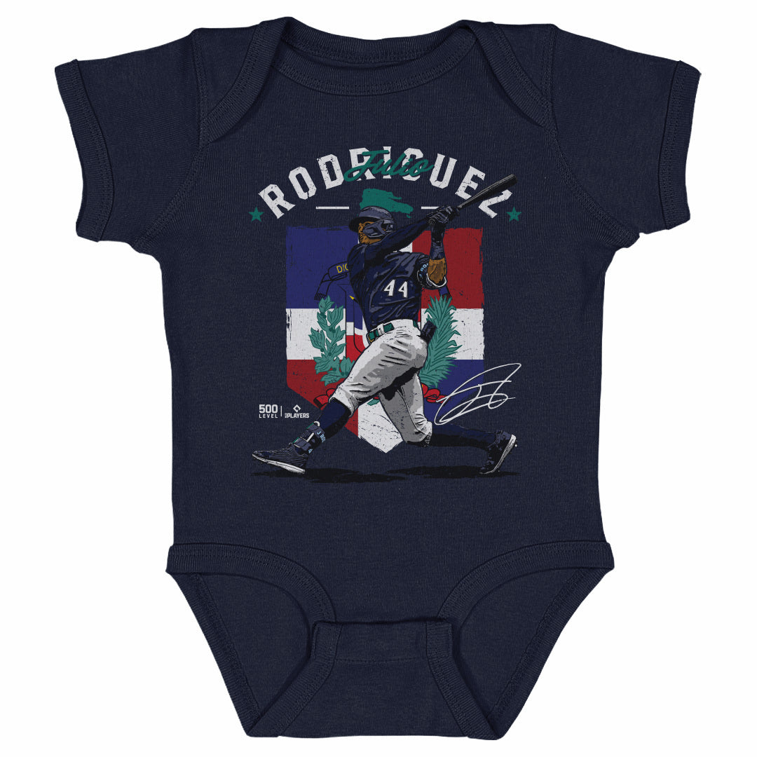 Julio Rodriguez Kids Baby Onesie | 500 LEVEL