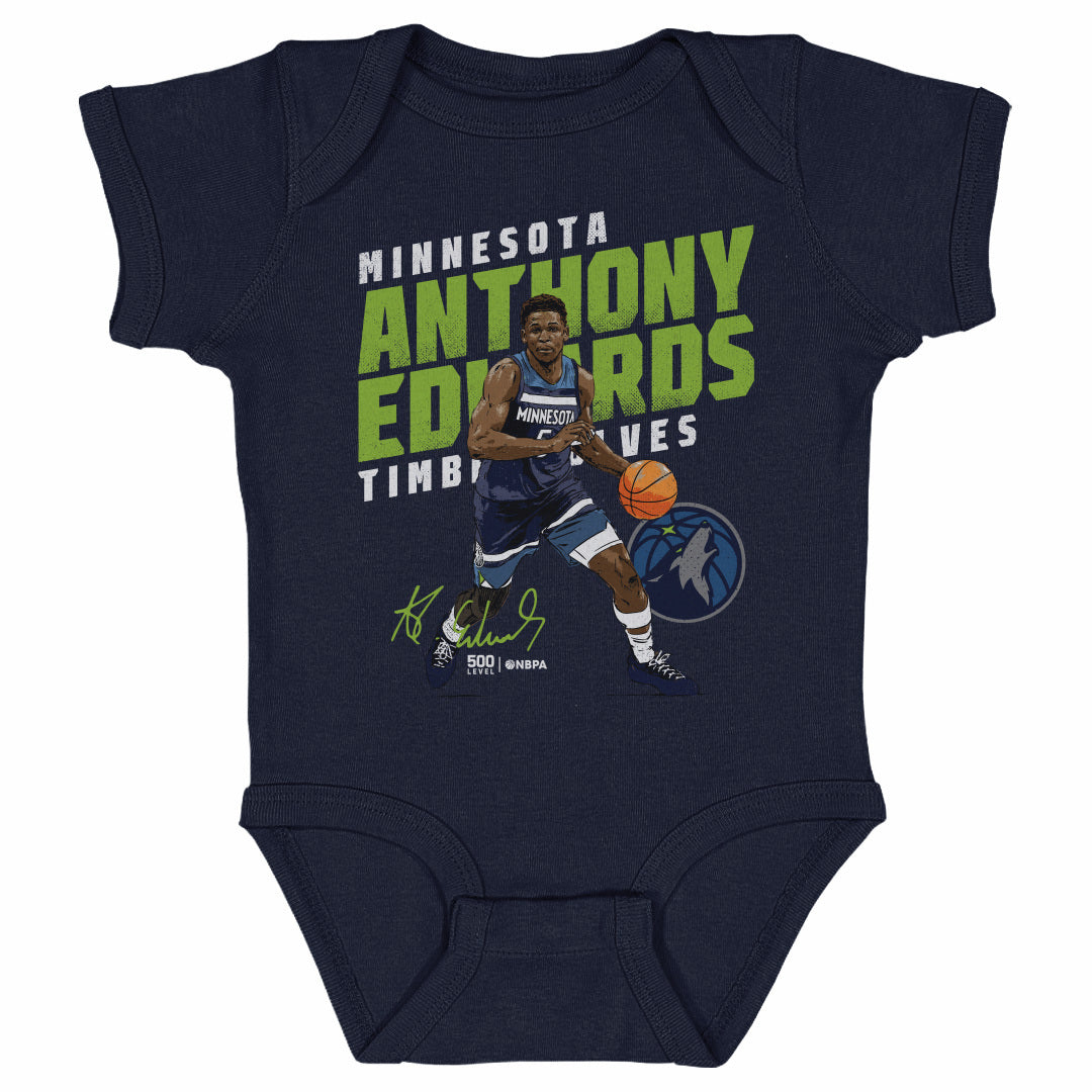 Anthony Edwards Kids Baby Onesie | 500 LEVEL