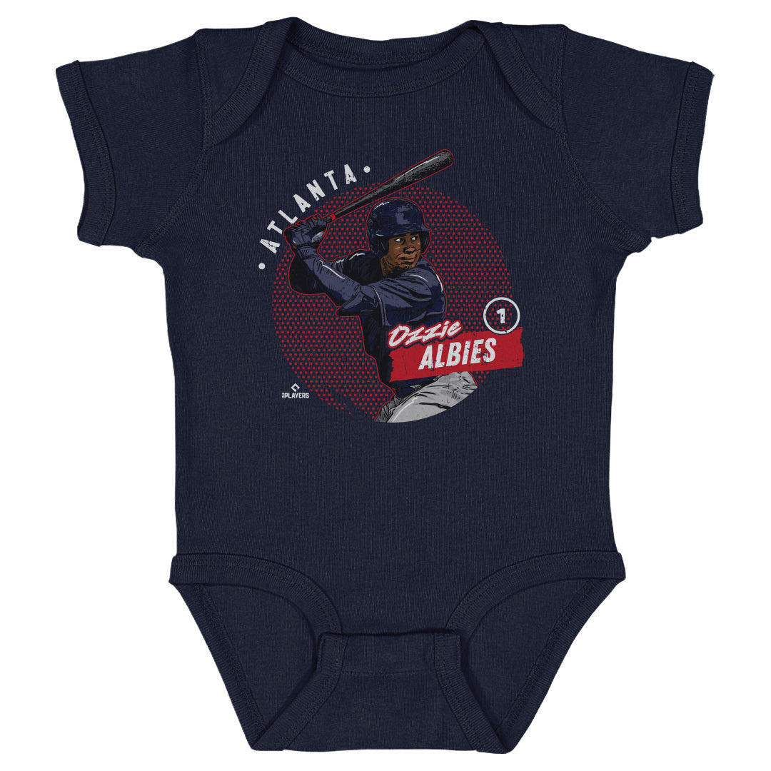 Ozzie Albies Kids Baby Onesie | 500 LEVEL