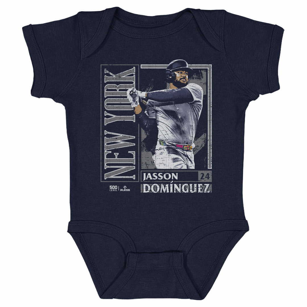 Jasson Dominguez Kids Baby Onesie | 500 LEVEL