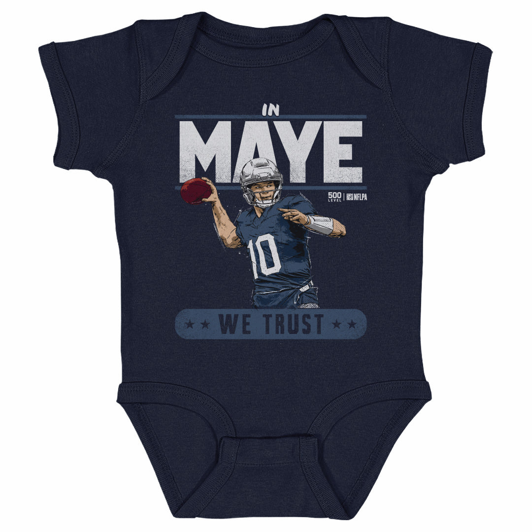 Drake Maye Kids Baby Onesie | 500 LEVEL