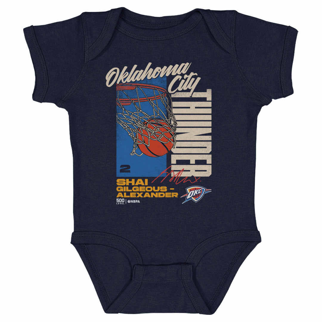 Shai Gilgeous-Alexander Kids Baby Onesie | 500 LEVEL
