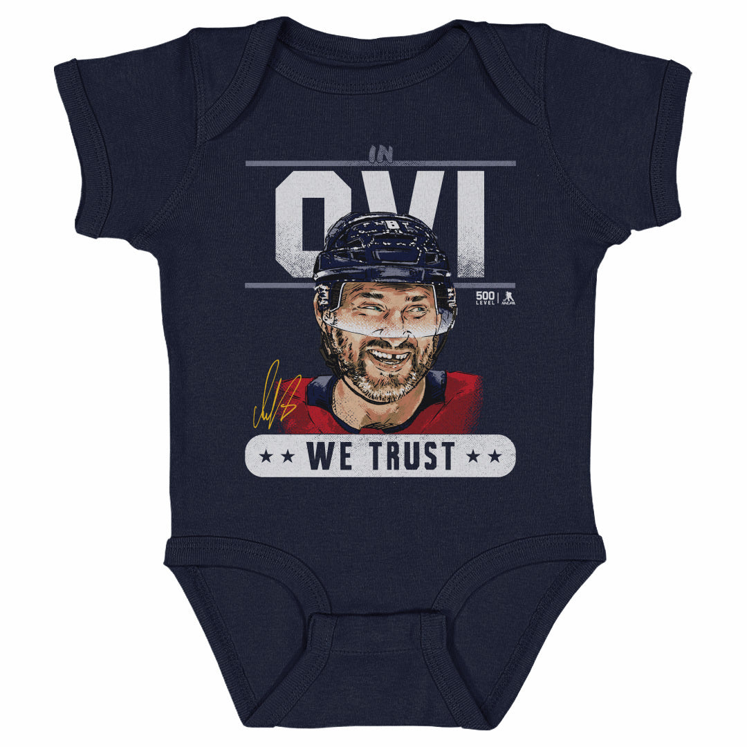 Alex Ovechkin Kids Baby Onesie | 500 LEVEL