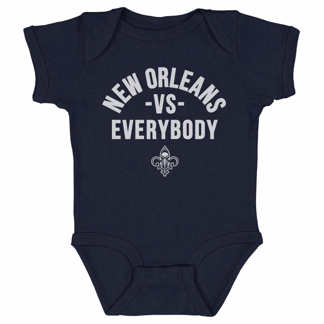 New Orleans Pelicans Kids Baby Onesie | 500 LEVEL