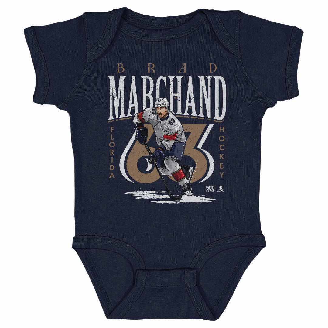 Brad Marchand Kids Baby Onesie | 500 LEVEL