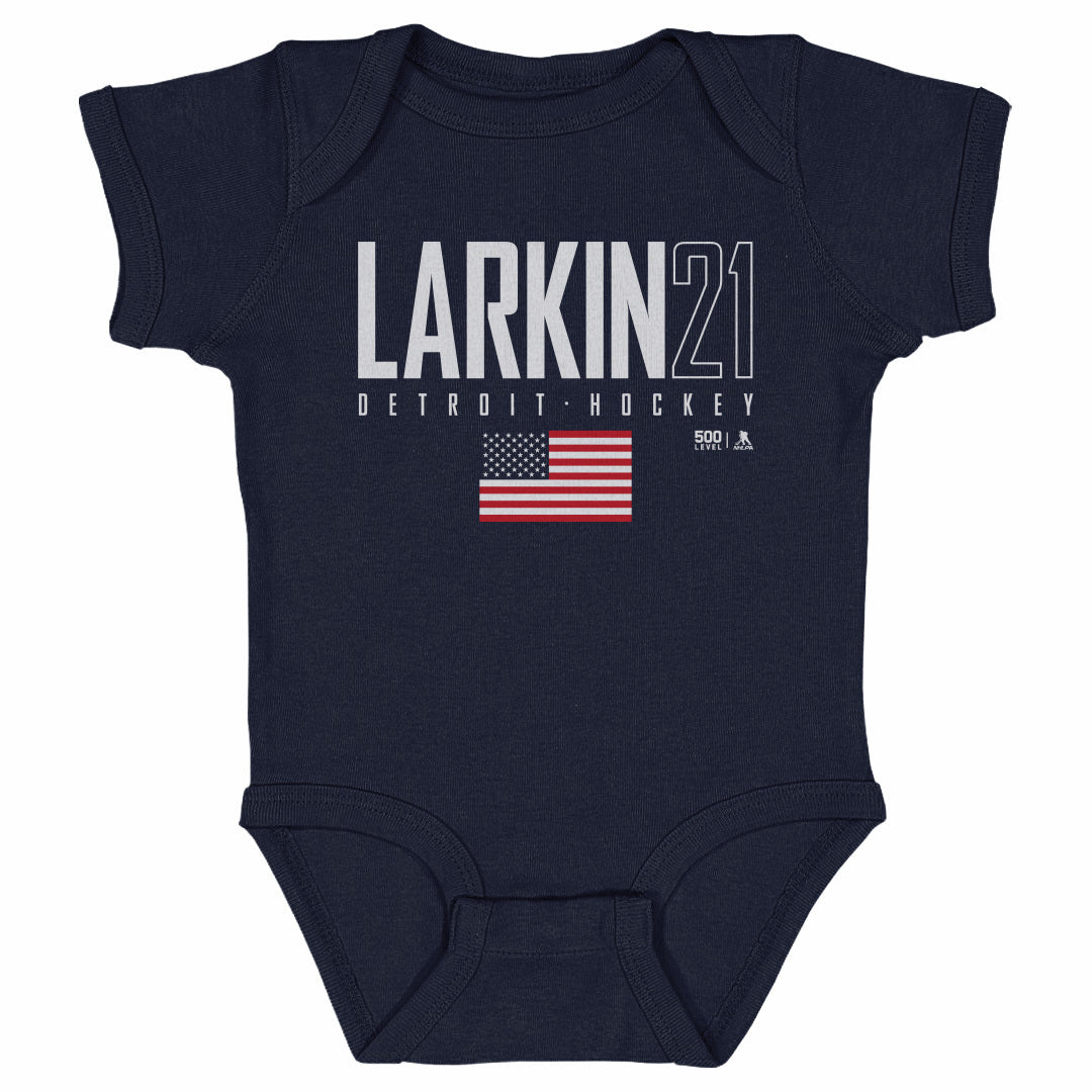 Dylan Larkin Kids Baby Onesie | 500 LEVEL