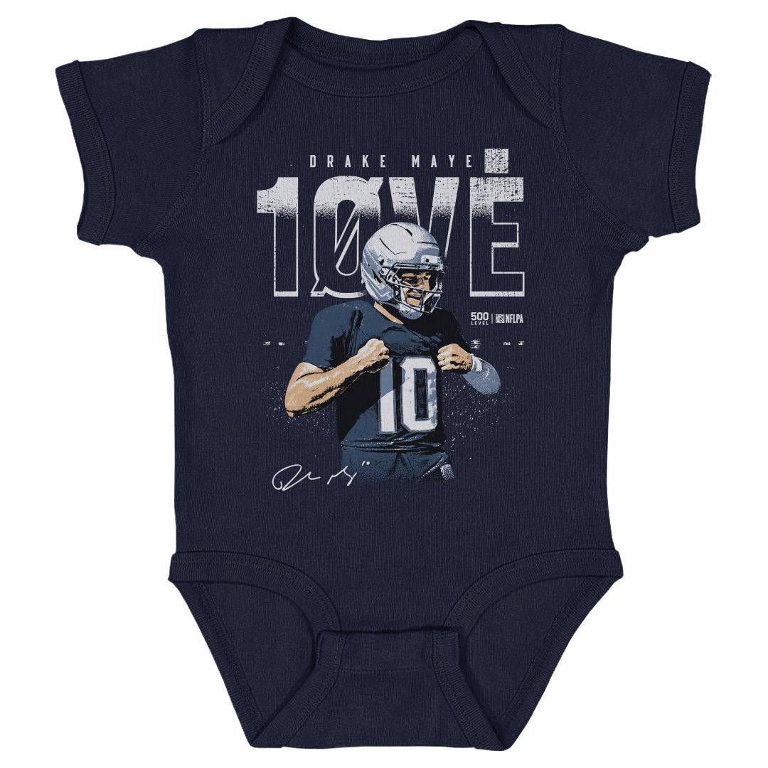 Drake Maye Kids Baby Onesie | 500 LEVEL