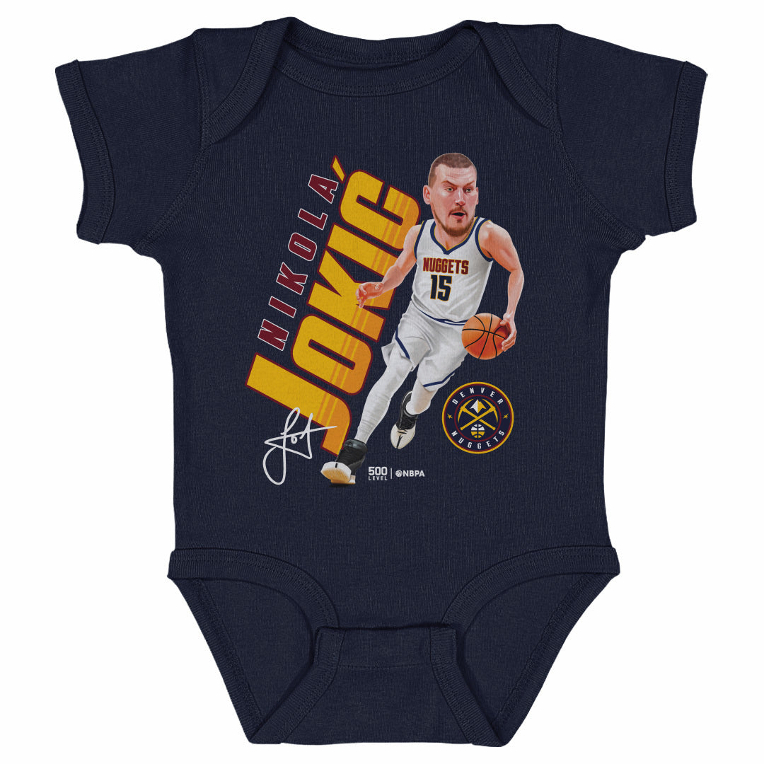Nikola Jokic Kids Baby Onesie | 500 LEVEL