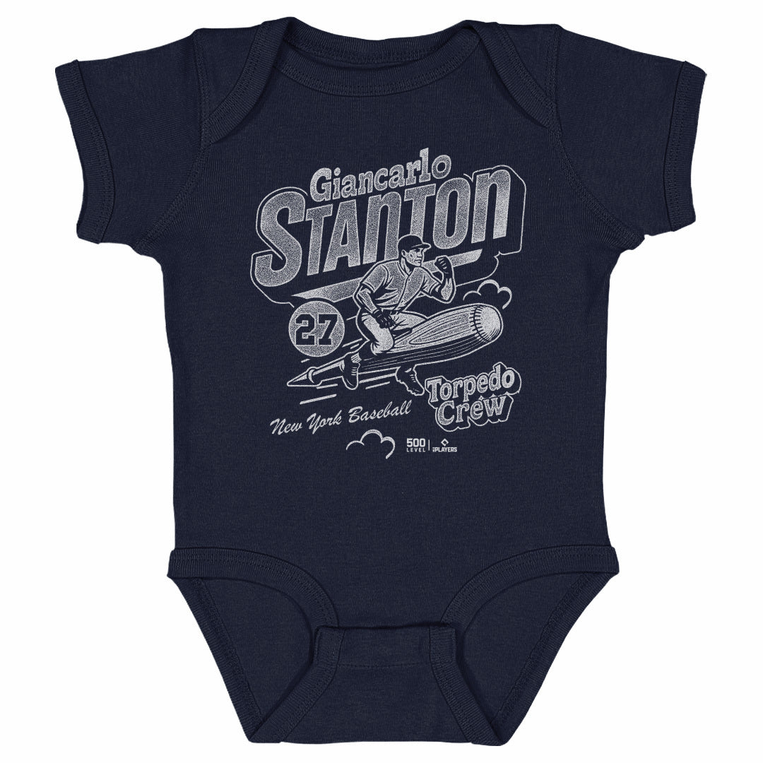 Giancarlo Stanton Kids Baby Onesie | 500 LEVEL