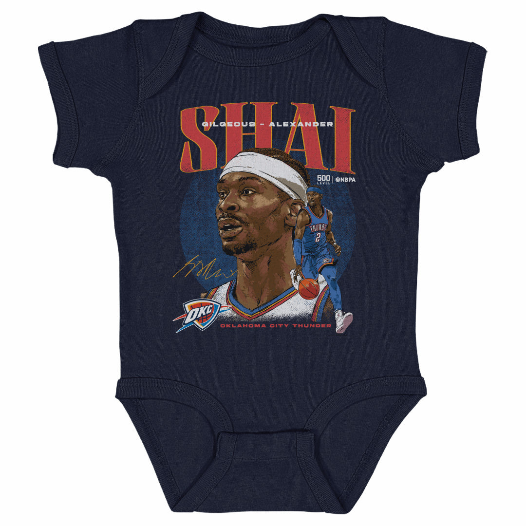 Shai Gilgeous-Alexander Kids Baby Onesie | 500 LEVEL