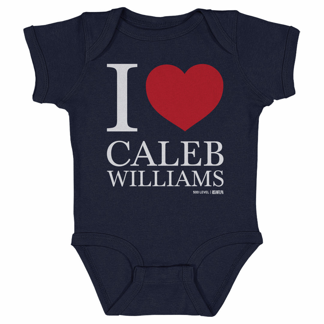 Caleb Williams Kids Baby Onesie | 500 LEVEL