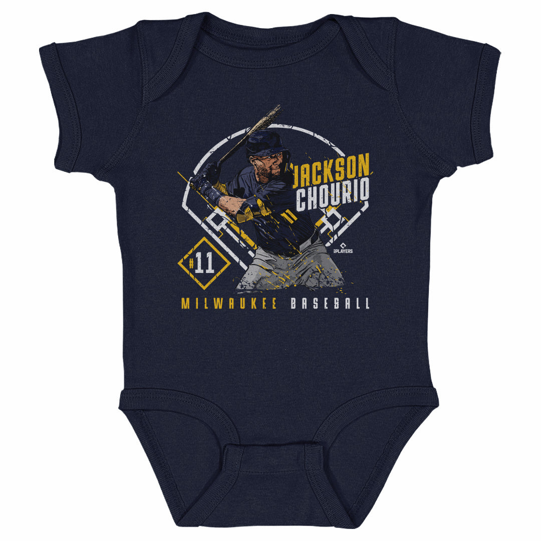 Jackson Chourio Kids Baby Onesie | 500 LEVEL