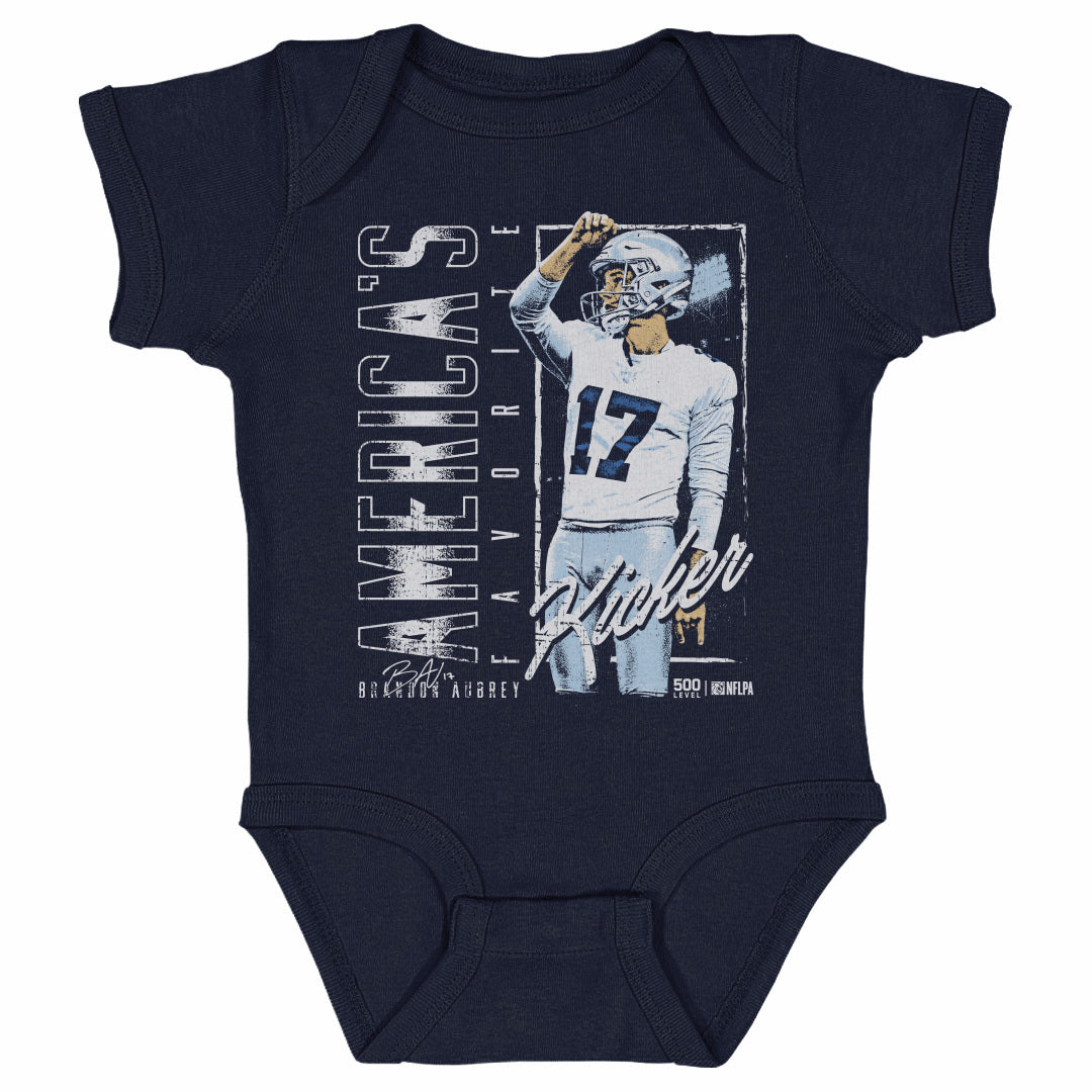 Brandon Aubrey Kids Baby Onesie | 500 LEVEL