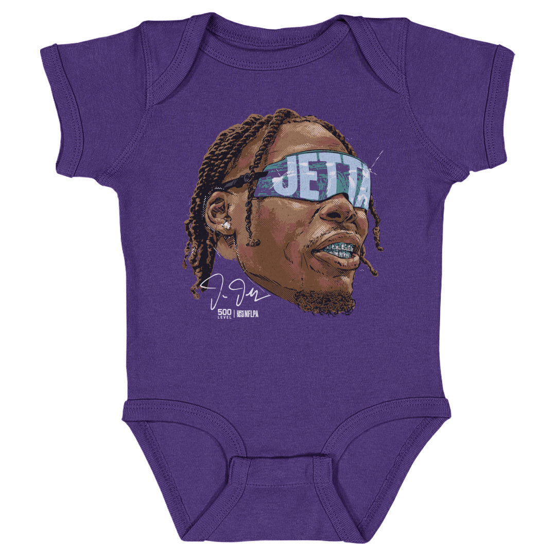 Justin Jefferson Kids Baby Onesie | 500 LEVEL