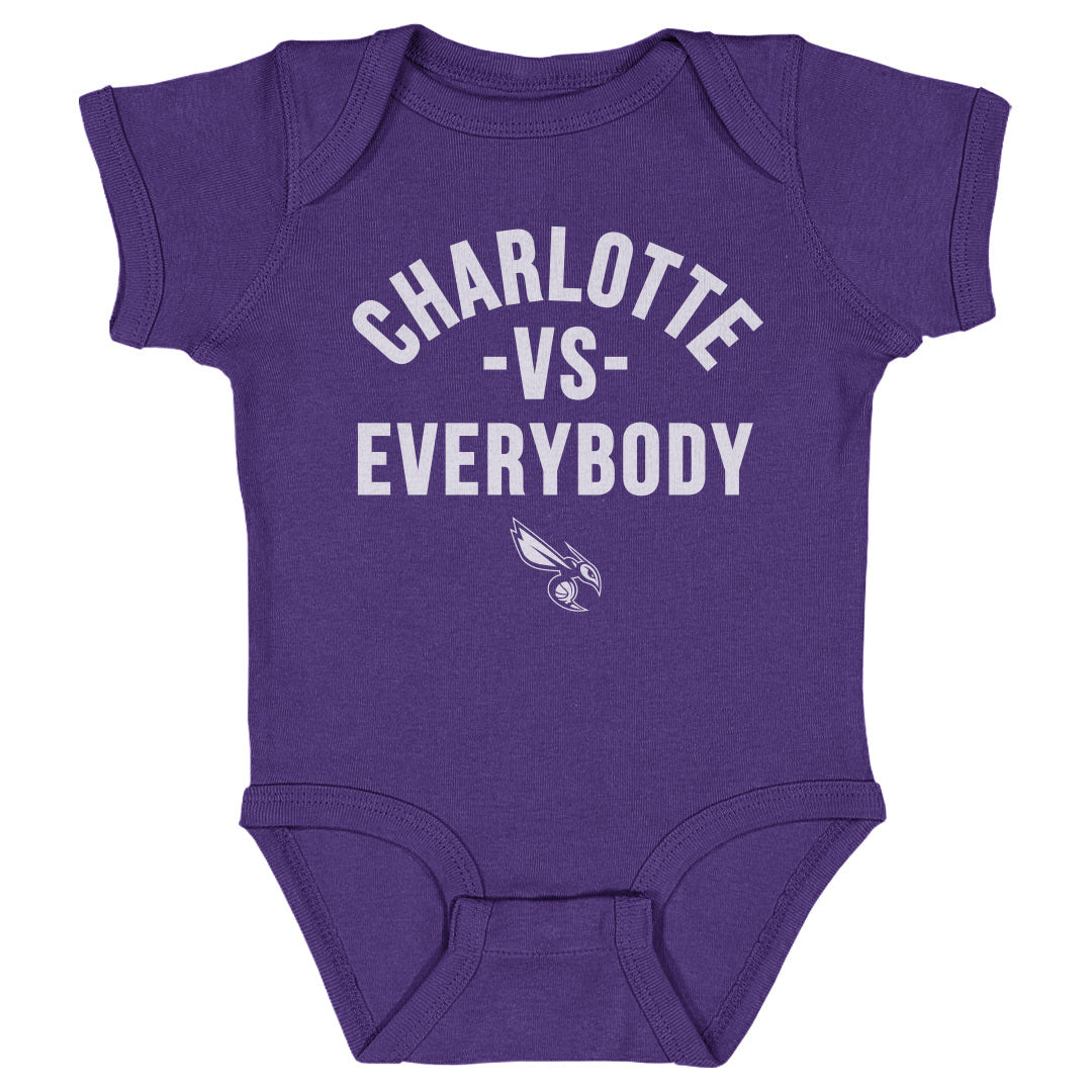 Charlotte Hornets Kids Baby Onesie | 500 LEVEL