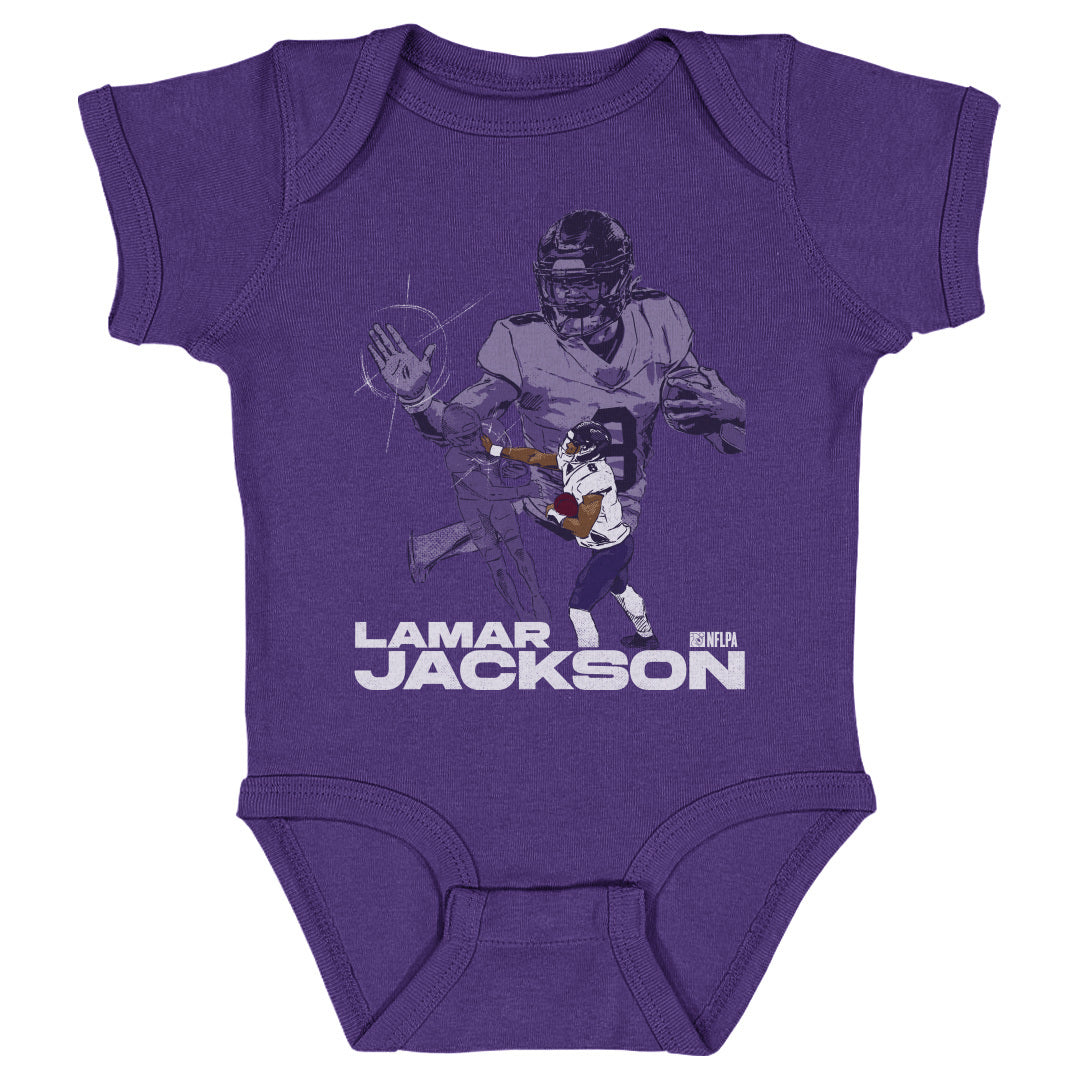 Lamar Jackson Kids Baby Onesie | 500 LEVEL