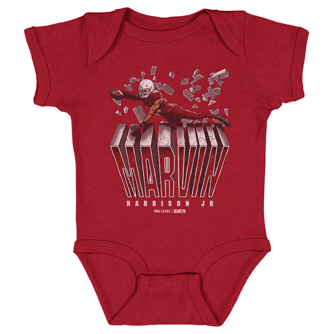 Marvin Harrison Jr. Kids Baby Onesie | 500 LEVEL