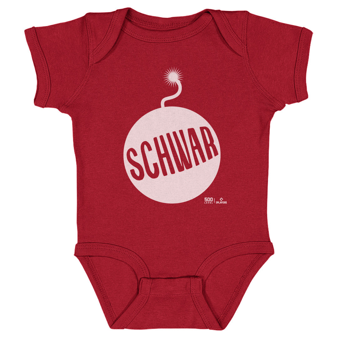 Kyle Schwarber Kids Baby Onesie | 500 LEVEL